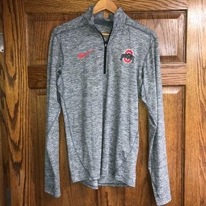 Ohio State Dry-Fit Quarter Zip